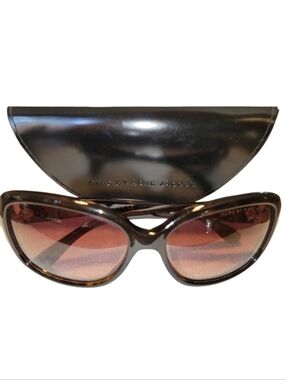 Marc By Marc Jacobs Tortoise Shell Square Sunglasses MMJ302/S  Oversize Lense
